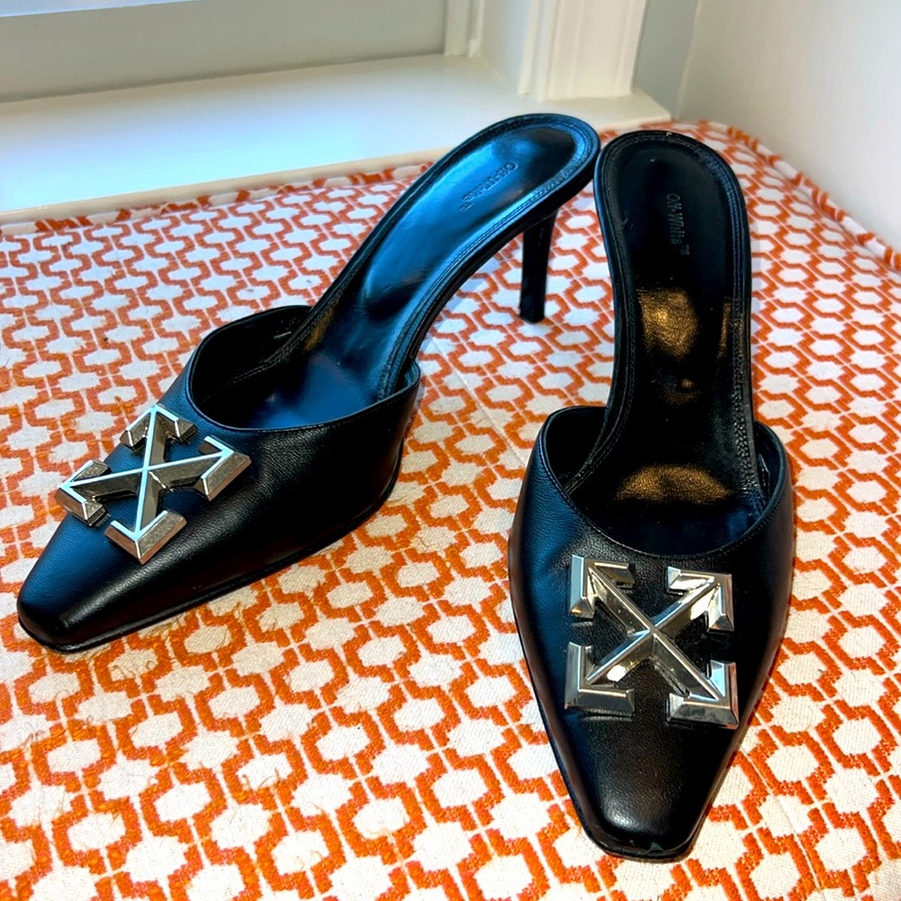 Authentic OFF-WHITE mules